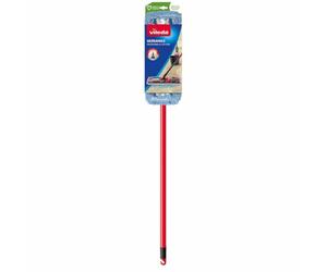 Vileda - Recharge UltraMax Micro & Cotton - Serpillière Triple Action - 3 Matières avec Microfibres, Coton et Boucles en Fibres - Recharge Balai Plat pour Seau Essoreur Compatible avec Vileda Turbo