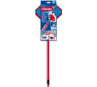 Vileda Salle de bain WC Blitz Système de nettoyage Nettoyage du crépi Manche télescopique Carrelage Nettoyage de la salle de bain