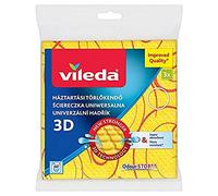 Vileda M00006580 Barre de Serviette, Polyester, Jaune, 20 x 15 cm