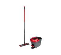 Vileda 140827 seau et système de lavage Réservoir unique Noir, Rouge
