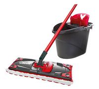 Vileda - 137431 - Ultra Max Completo : Set Balai À Plat + Seau-Essoreur