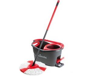 Vileda Set complet serpillière Turbo 2en1 microfibre, Serpillère