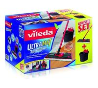 VILEDA Set complet Ultramat pour le nettoyage des sols (Balai + seau essoreur)