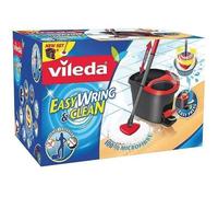 VILEDA Set Easywring clean balai + seau à essorage rotatif