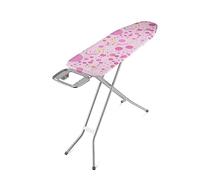 Vileda Star, Planche à Repasser avec Repose-Fer antidérapant, Housse de Table à Repasser en Coton, Transport sûr, Facile à Ranger, Dimensions Plateau de Repassage 120 x 38 cm