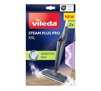 Vileda Steam Plus Pro Sensitive Pad XXL, taille XXL pour les grandes surfaces, idéal pour les sols délicats