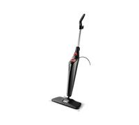 Vileda Balai vapeur Steam XXL Set 3.0 168935 – Tampon tapis repliable pivotant lavable Noir
