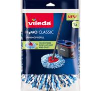 Vileda Tête de rechange H2PrO CLASSIC pour H2PrO Spin Mop, Couverture de l’essuie-glace