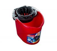 Vileda Super Mocio seau et système de lavage Réservoir unique Rouge
