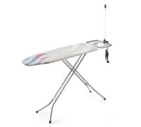 Vileda Total Reflect Plus M - Planche à repasser (120 x 38 cm, réglable en hauteur, porte-câble max. 96 cm)