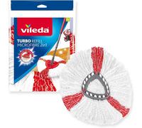 VILEDA Recharge EasyWring and Clean TURBO - 2 EN 1 - Pour un nettoyage en profondeur des sols.