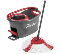Vileda Turbo easyw Bague & Clean Kit complet, tête de rechange Balai serpillère avec seau et essoreuse Power Plus 2 x Turbo