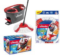 Vileda Turbo EasyWring & Clean Kit complet serpillère avec seau et essoreuse Plus Turbo