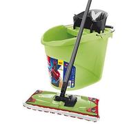 Vileda Ultramat 2 en 1 Box Sol Kit de Nettoyage, Plastique, Vert, 29,5 x 45 cm, de 2 unités 158723