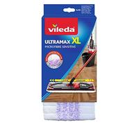 Vileda ULTRAMAX Sensitive XL Serpillère de Rechange pour Le système de Balai ULTRAMAX XL, pour sols sensibles