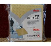 Vileda Wettex Lot de 10 Chiffons Professionnels PVA Micro-perforés pour Nettoyage Humide, 100% Alcool polyvinylique, Haute Absorption, séchage Rapide, pour Surfaces lavables