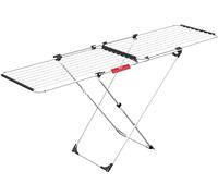 Vileda Séchoir X-Leg double extensible Aluminium/Acier Blanc 209 x 60 x 97 cm