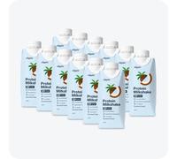 Vilgain Milkshake protéiné, 33 g de protéines par portion, faible teneur en lactose, shake protéiné de lait prêt à l'emploi, ingrédients de haute qualité, sans additifs artificiels, sucré avec de la