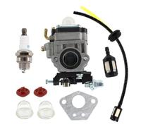 Vilgftyiet 1 kit de filtre pour carburateur, joint de carburateur, ampoule d'amorçage, bougie d'allumage, ligne de filtre pour Kawasaki KBL23A débroussailleuse jardin outils électriques pièces