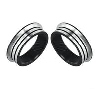 Vilgftyiet Adaptateur de conversion BB30 en alliage d'aluminium pour BSA 42 mm léger usiné CNC compatible avec SRAM pour Campagnolo RaceFace pour FSA BB68/73 BB51 BB52 BB70 Noir