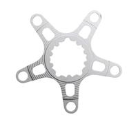 Vilgftyiet Adaptateur de manivelle pour GXP, 110BCD 130BCD en alliage d'aluminium, entretoise de conversion compatible avec pédalier à montage direct, 6061 CNC léger, noir