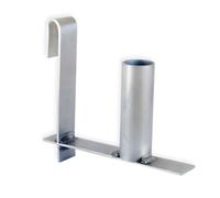 Vilgftyiet Aide au déroulement pour bandes d'intimité en PVC sur un tapis à tige unique et des clôtures en grille, crochet de montage en acier galvanisé avec aide au roulement, réutilisable et