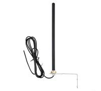 Vilgftyiet Antenne récepteur 3dBi à gain élevé pour GTO et Smart Gate Opener, extension de signal 433,92 MHz avec câble de 2 m, installation facile à visser, noir
