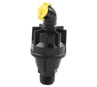 Vilgftyiet Arroseur de pelouse rotatif à 360° avec contrôle automatique du rayon - Pulvérisation réglable de 180 à 360° pour arrosage du jardin - Portée de 5 à 10 m - Débit de 0,5 à 0,7 m³/h