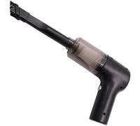 Vilgftyiet Aspirateur de voiture sans fil avec aspiration puissante de 9000 Pa, portable et rechargeable par USB, comprend un filtre HEPA et des accessoires pour voiture et maison, noir