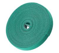 Vilgftyiet Attache de support pour plantes de 5 m, 10 mm de large, extensible, réutilisable et imperméable, pour la formation des plantes, la gestion des câbles et une utilisation domestique, vert