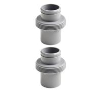 Vilgftyiet Bestway P05992 Lot de 2 adaptateurs de piscine hors sol en PVC pour tuyau de 38 mm