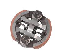 Vilgftyiet Bloc d'embrayage pour débroussailleuse Kawasaki série TJ53, compatible avec les modèles TJ53/TJ53B/TJ53E, accessoire de tondeuse à gazon en métal et plastique