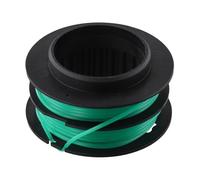 Vilgftyiet Bobine de tête de débroussailleuse T25 537338601 - Bobine de fil de rechange avec matériau ABS - Aucun outil nécessaire - Installation encliquetable - Compatible avec les modèles Husqvarna