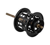 Vilgftyiet Bobine modifiée en alliage d'aluminium 7075 léger pour moulinet de pêche DAIWA TATULA 80, pièce de rechange lisse en forme de goutte d'eau, 1 pièce, compatible avec ligne YGK1.0 de 100 m