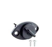 Vilgftyiet Bouchon de vidange ovale marin en acier inoxydable pour bateaux, kayaks, canots pneumatiques et yachts - Bouchon d'étanchéité à vis avec support de trou de 25 mm, corps en nylon, 55 x 32 x