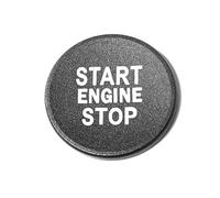 Vilgftyiet Bouton poussoir marche/arrêt en alliage d'aluminium pour Kia K3 - Rouge, bleu, argent, noir ou or