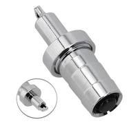 Vilgftyiet Buse de gonflage unidirectionnelle de plongée sous-marine, 44 mm, adaptateur SMB en cuivre plaqué nickel pour connecteur de tuyau BCD, accessoire de plongée léger 20 g