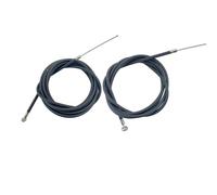 Vilgftyiet Câble de frein pour scooter électrique ZT3 Pro, fil de frein à disque de rechange avec fil en acier + gaine PC, avant 147 cm et arrière 221 cm, noir