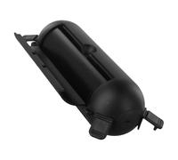 Vilgftyiet Cache de rallonge d'extérieur noir résistant aux intempéries pour connecteur AWG 14 plat et pour câbles tressés, boîte de jonction en plastique avec trous de suspension