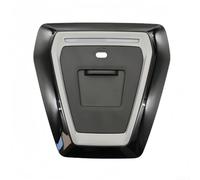 Vilgftyiet Cadre décoratif pour dossier de siège pour BMW Série 5 G60/G68, panneau ABS PC avec port USB, garniture intérieure noire, argentée, noire et dorée (argent)