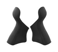 Vilgftyiet Capuchon de levier de frein en silicone antidérapant compatible avec SORA ST-2400 ST-3500 ST-4500 - Résistant aux intempéries - Prise en main confortable pour vélo de route (noir)