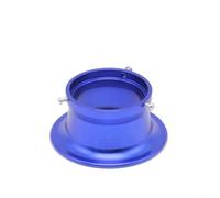 Vilgftyiet Carburateur Filtre à air Velocity Pile 63 x 45 mm Cône en alliage d'aluminium pour PWK 34 36 38 40 42 mm PWM 34 36 38 40 pour Suzuki RM125 YZ250 (bleu)