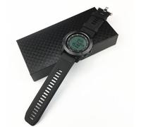 Vilgftyiet Chronomètre numérique pour arbitre de football avec métronome, fonction rétroéclairage, cadran de 50 mm, plastique ABS, noir - montre de sport fitness chronométrage compatible avec les