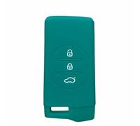 Vilgftyiet Coque de clé de voiture en silicone pour Chery Tiggo 8, Tiggo 5 Pro, Tiggo 5X & Tiggo 7 Pro, imperméable, résistant aux rayures, extensible, ajustement (noir/rouge/bleu)