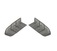 Vilgftyiet Coque de feu arrière pour Ford Mustang 2024-2025, cadre en plastique ABS fumé, design aérodynamique étanche IP67, partie extérieure noire