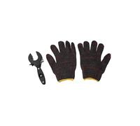 Vilgftyiet Coupe-tube à cliquet 1/4" à 7/8" (6-23 mm) pour tuyaux en cuivre PVC métal souple, 2 en 1 polyvalent avec mécanisme à cliquet à 360° et lame de rechange, noir et rouge