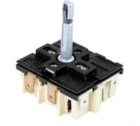 Vilgftyiet Double interrupteur de contrôle de température en continu DG44-01002A pour pièces de cuisinière électrique Samsung FCQ3 FE71 FER3 FTQ3 NE59 Régulateur d'appareil de cuisson précis Marron