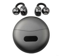 Vilgftyiet Écouteurs sans fil M79 pour casque TWS avec son stéréo 9D, contrôle tactile intelligent et micro pour le sport, les jeux et les appels (noir)