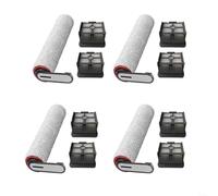 Vilgftyiet Ensemble brosse rouleau et filtres pour aspirateurs MOVA K20 K20 Pro K30 pour Trouver 2.0 3.0 Pro, poils pour enlever efficacement la saleté et la poussière (12)