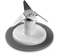 Vilgftyiet Ensemble de base de rechange pour mélangeur de plage, pièces de mixage en acier inoxydable avec anneaux d'étanchéité et joints, kit d'accessoires robuste pour la fabrication de smoothies et